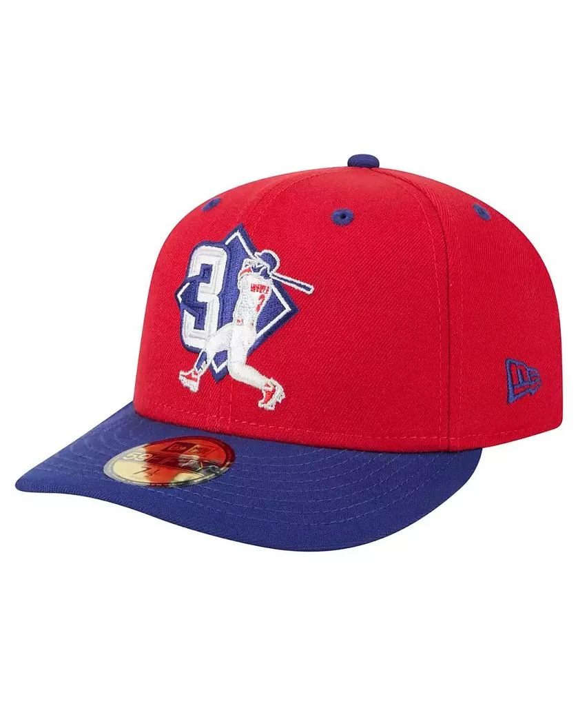 New Era Men's Bryce Harper Red Philadelphia Phillies 59FIFTY Fitted Hat 4