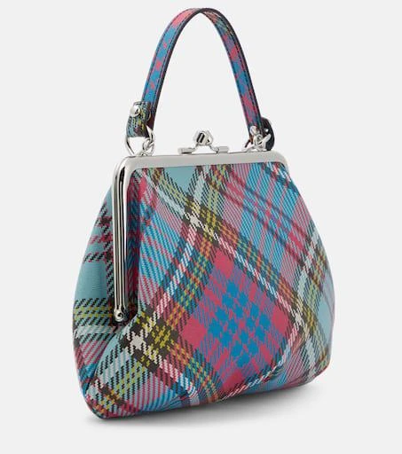 Vivienne Westwood Granny Frame tartan clutch 4