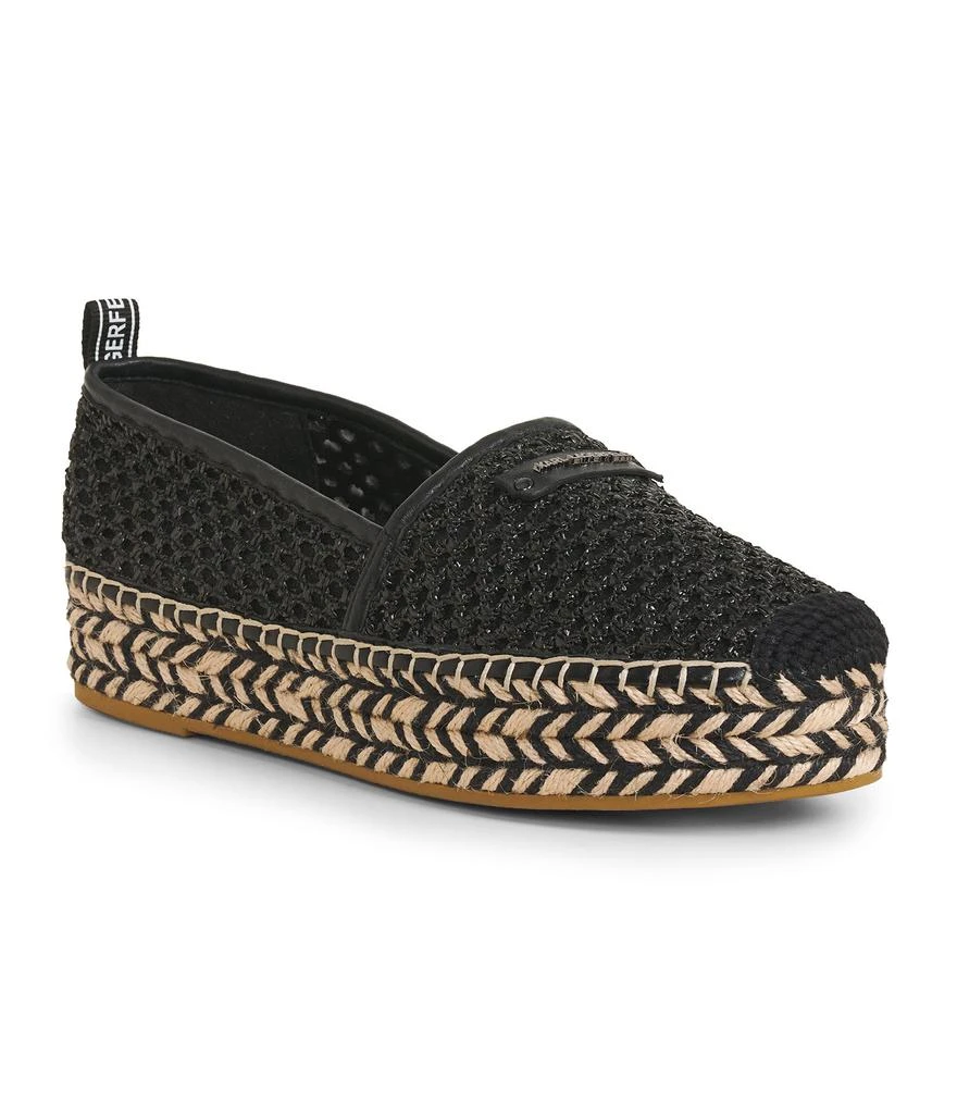 Karl Lagerfeld Paris CATHERINE WOVEN ESPADRILLE FLAT 1