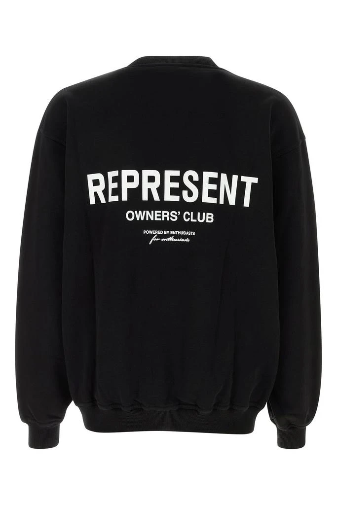 Represent Black cotton Represent Owners Club sweatshirt 1