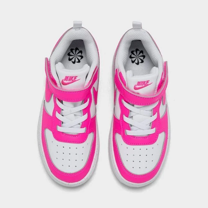 NIKE Kids' Toddler Nike Court Borough Low Recraft Stretch Lace Casual Shoes 9