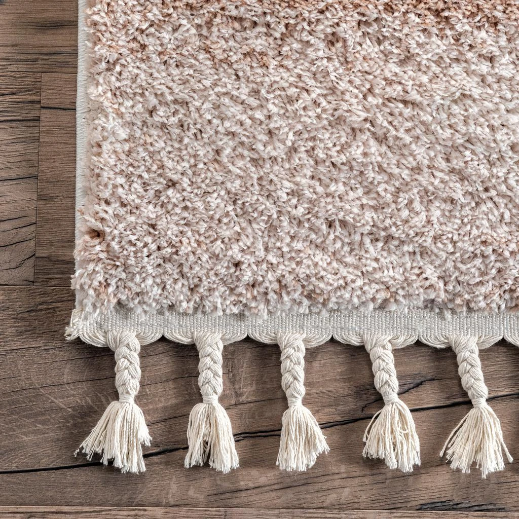 nuLOOM Kassidy Shaggy Contemporary Tassel Area Rug 4