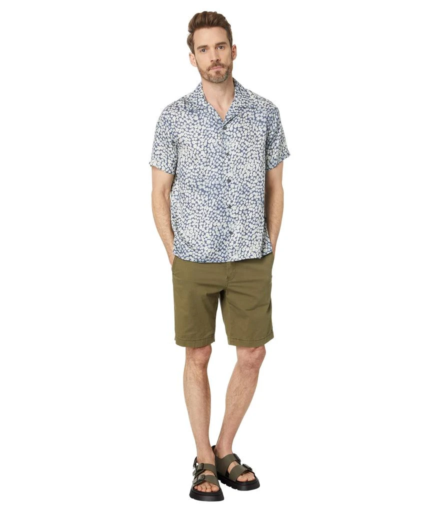 John Varvatos Danny Short Sleeve Camp Shirt W706Z1 4