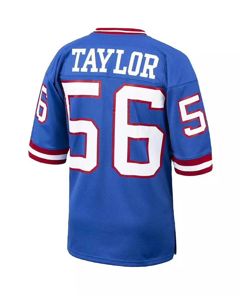 Mitchell and Ness Men's Lawrence Taylor Royal New York Giants 1986 Authentic Throwback Retired Player Jersey 4