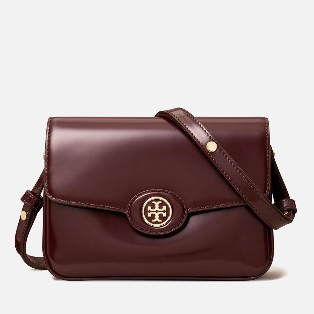 Tory Burch Tory Burch Robinson Spazzolato Convertible Leather Shoulder Bag