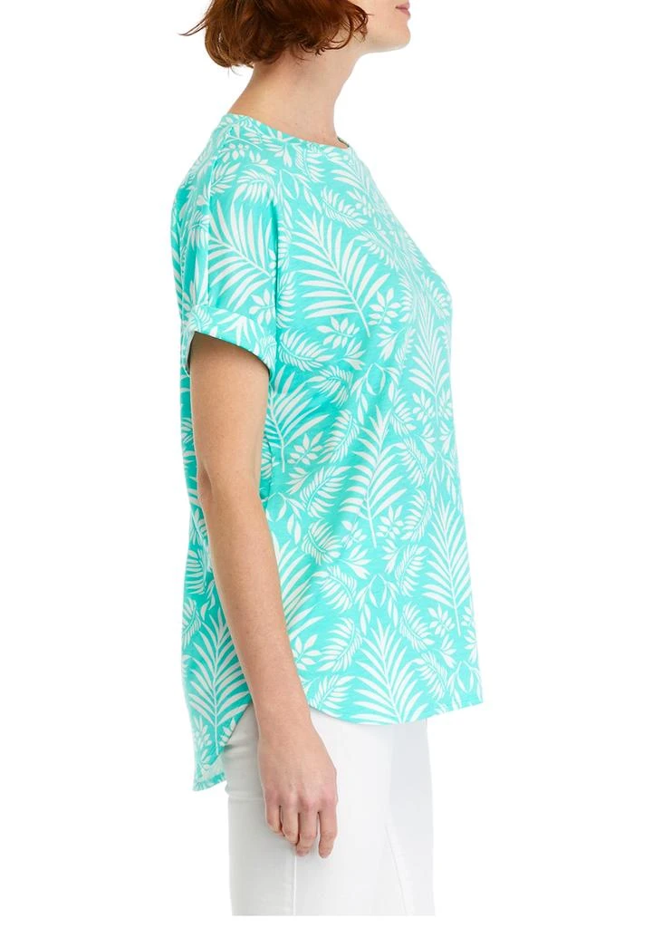 Crown & Ivy™ Women's Short Sleeve Baby Terry T-Shirt 3