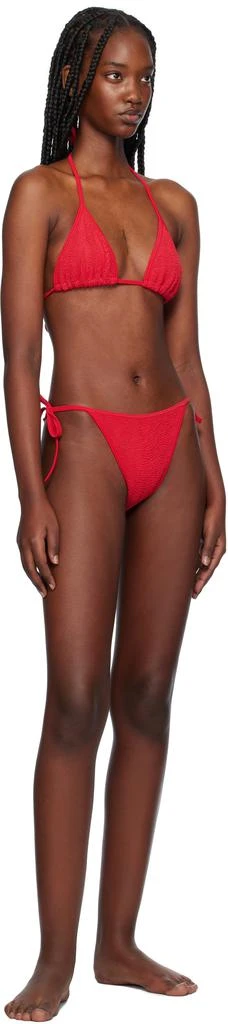 Hunza G Red Gina Bikini 4