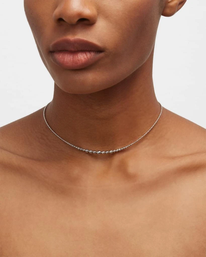Platinum Born Platinum Graduated Ball Necklace 2