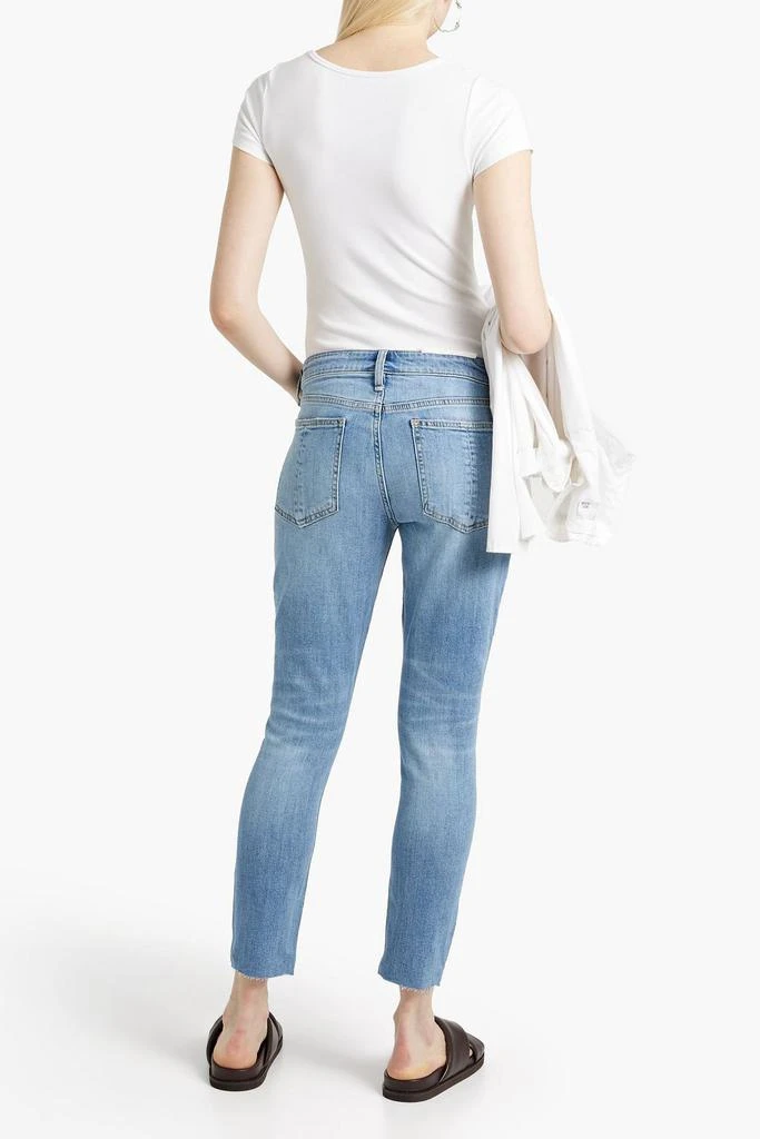 Rag & Bone Cate cropped distressed mid-rise skinny jeans 3