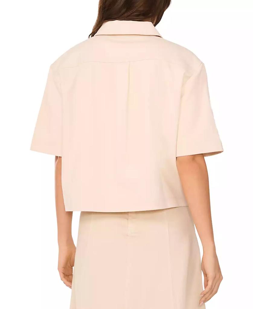 1. State Women's Cropped Short Sleeve Jacket