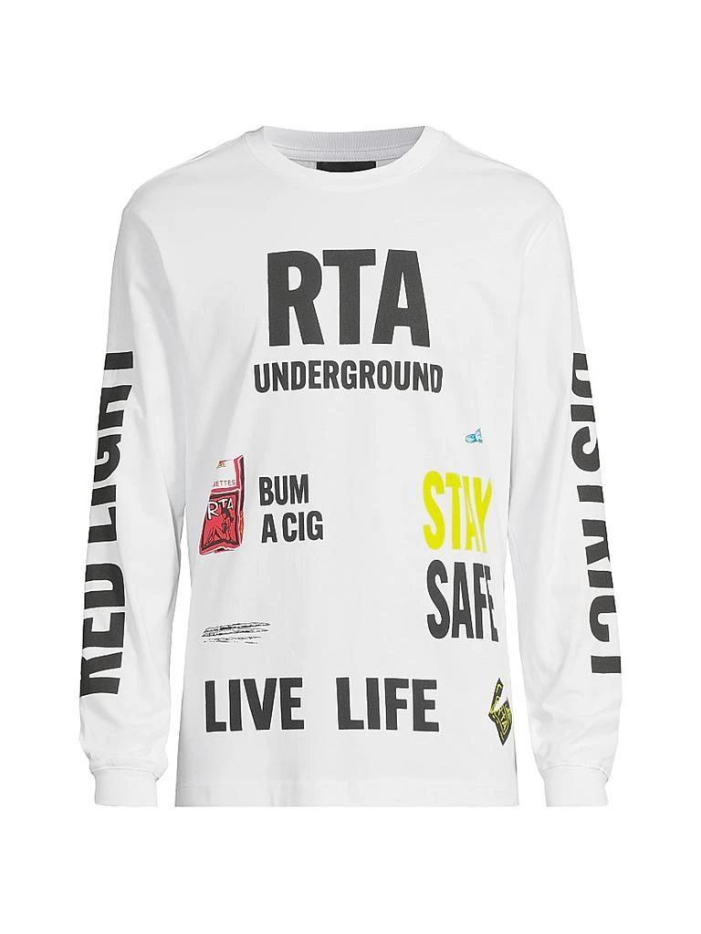 RTA Lawrence Graphic Long-Sleeve T-Shirt 1