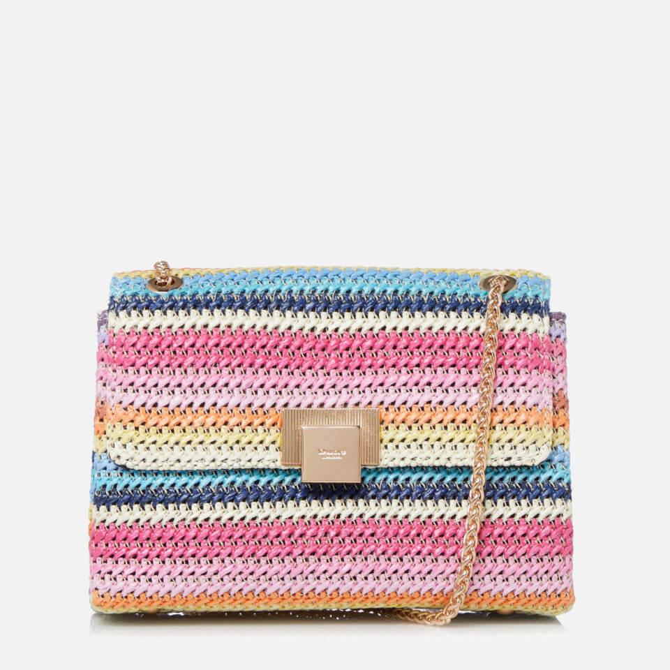 Dune Dune London Bondi Mini Raffia Shoulder Bag