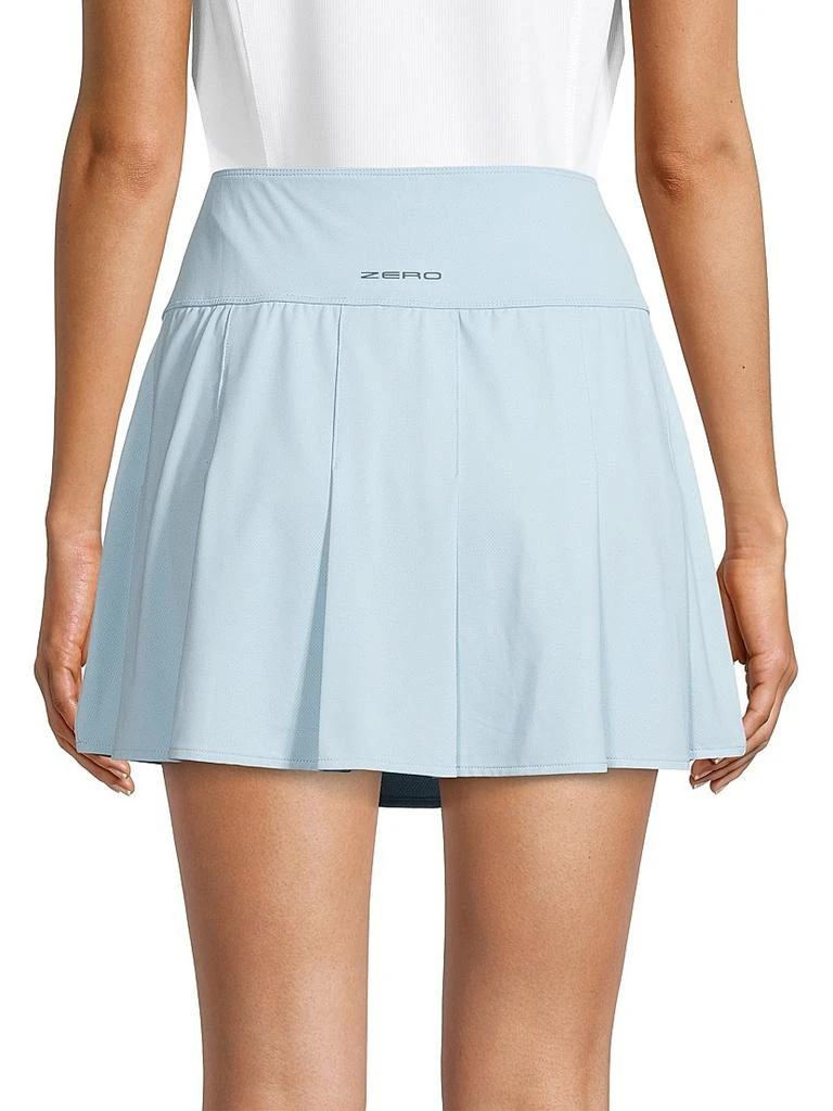 Zero Restriction Kimberly Pleated-Back Miniskirt 5