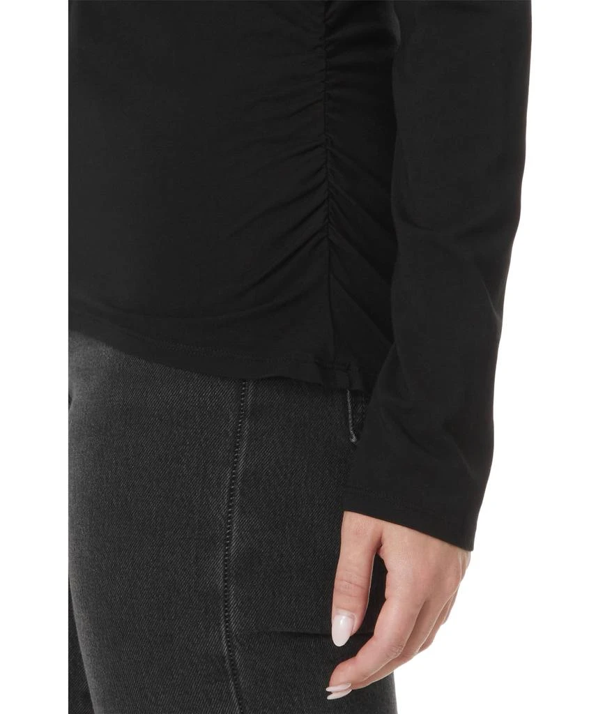 Mod-o-doc Long Sleeve Open Neck Fitted Tee 3