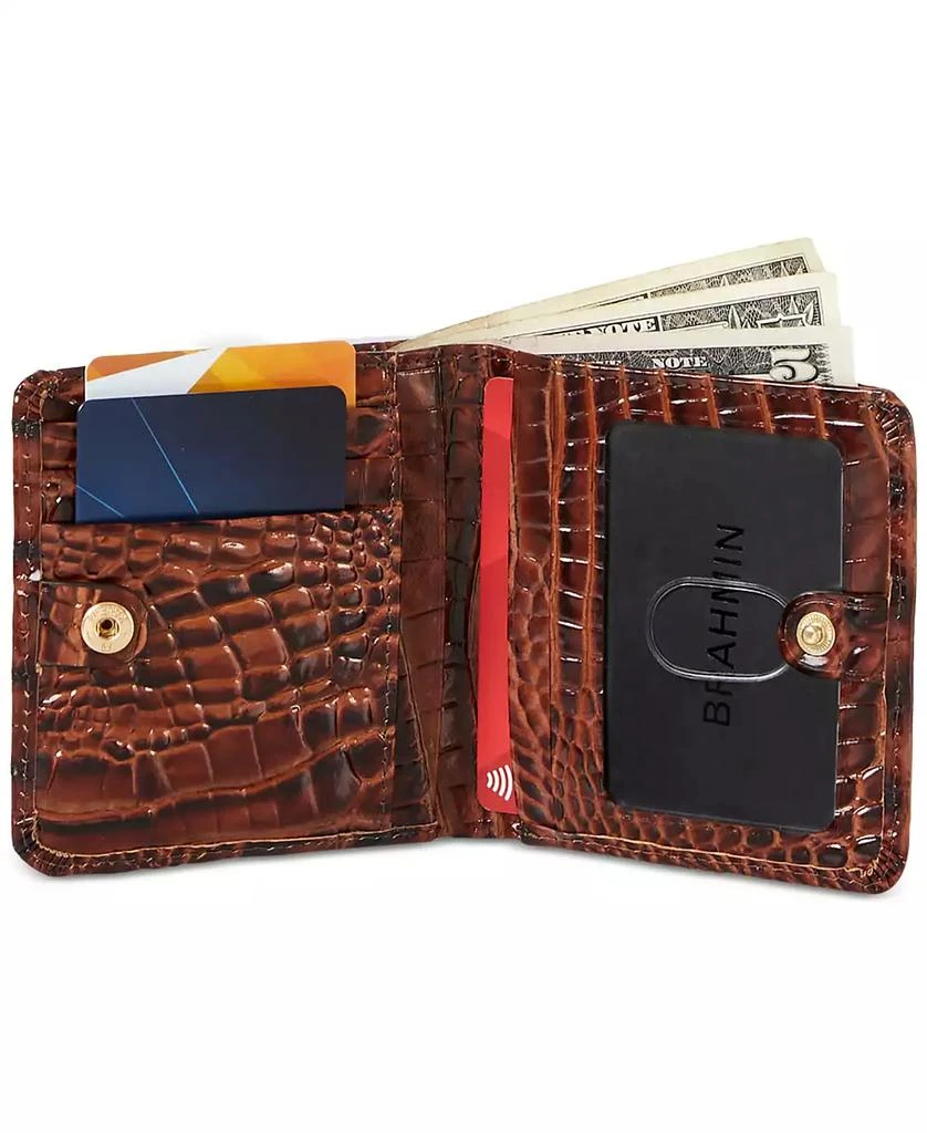 Brahmin Jane Small Leather Bifold Wallet 6