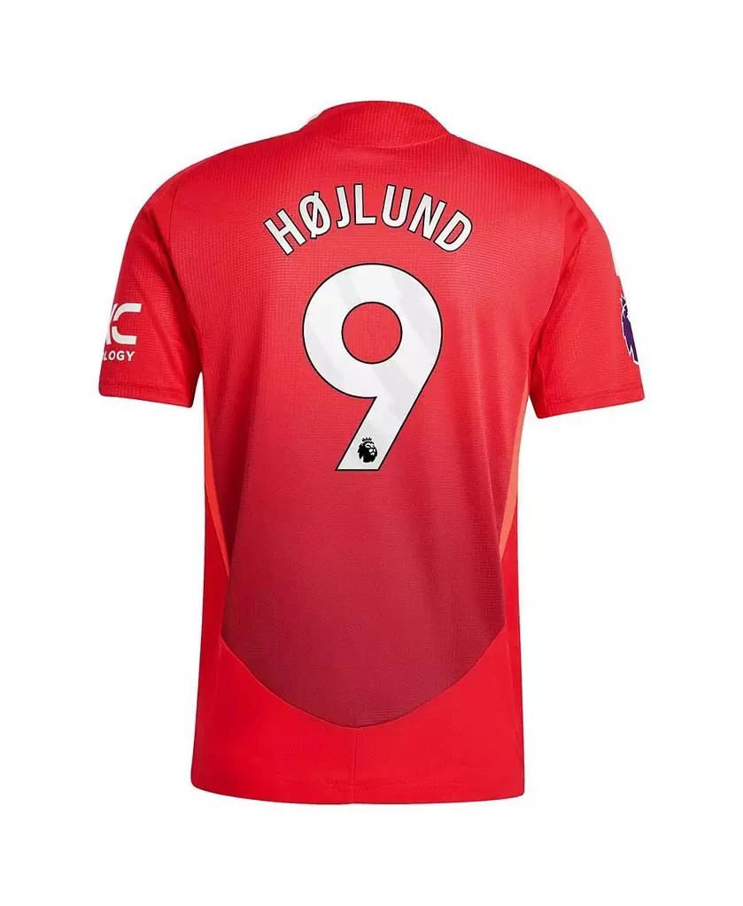 Adidas Men
s Rasmus Højlund Red Manchester United 2024/25 Home Authentic Player Jersey 2