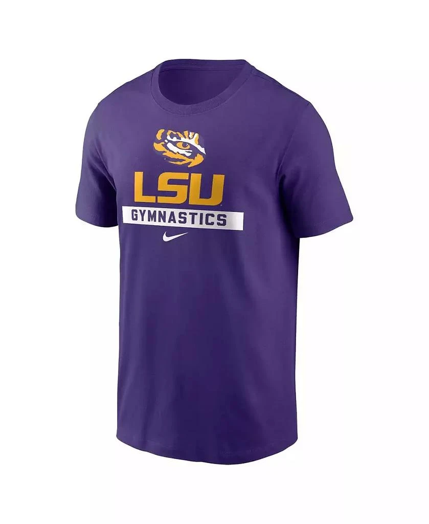 NIKE Men's Purple LSU Tigers Gymnastics T-Shirt 2