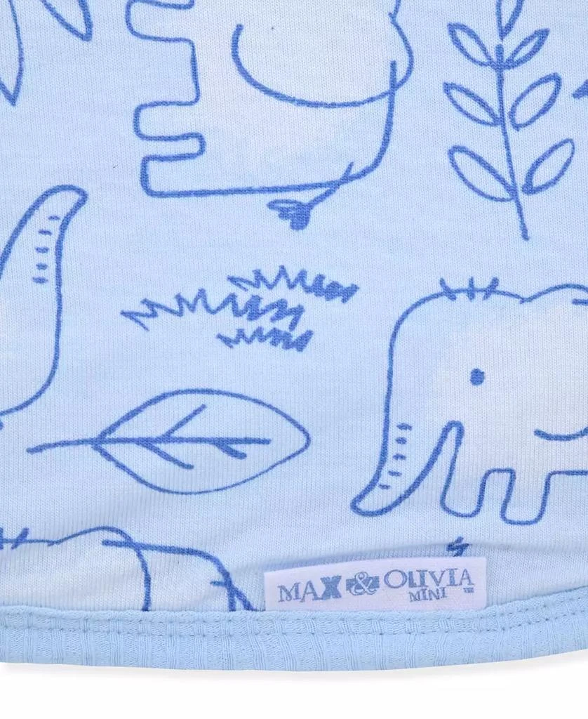 Max & Olivia Newborn Reversible Swaddle Blanket 3