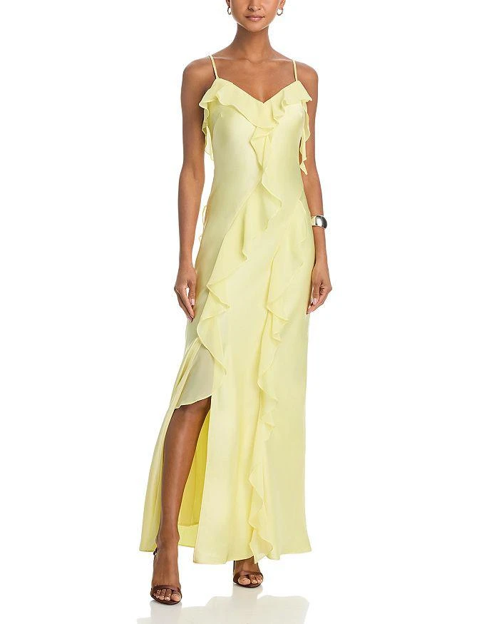AQUA Long Scuba Strapless Gown - Exclusive - Dresses & Skirts - Free  Shipping - BeyondStyle