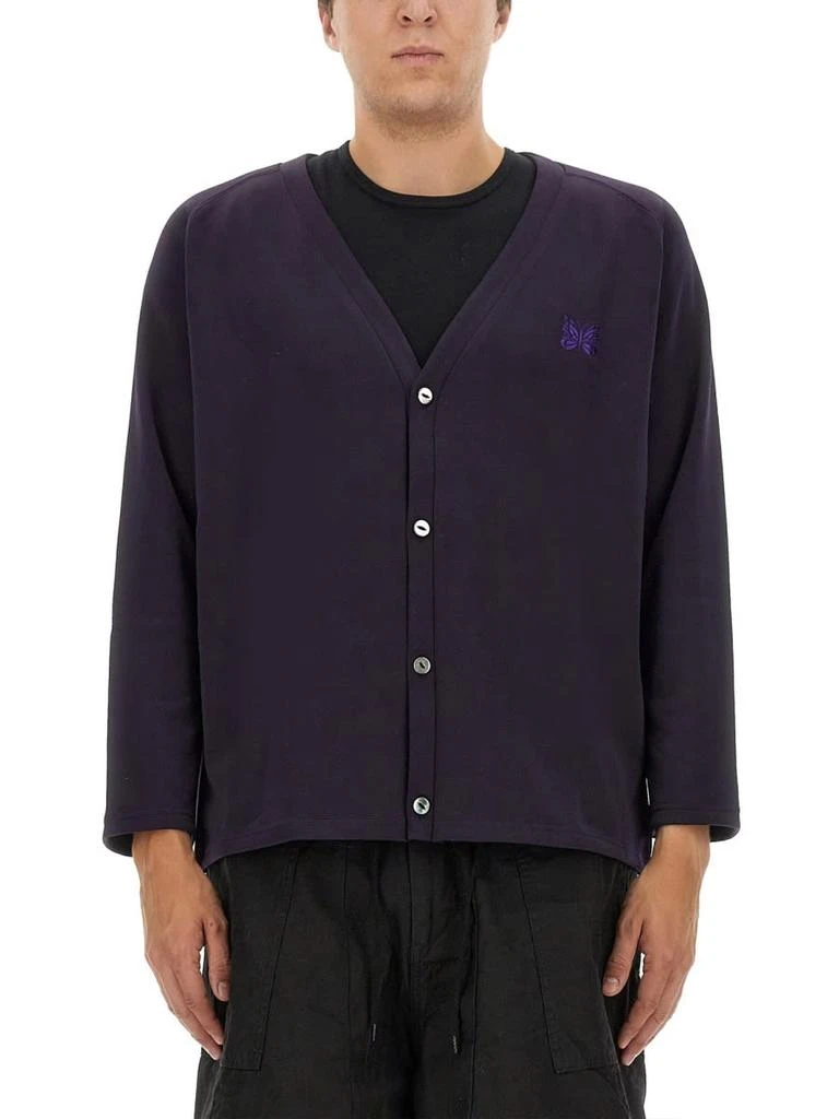 Needles V-neck Cardigan - Knitwear - BeyondStyle