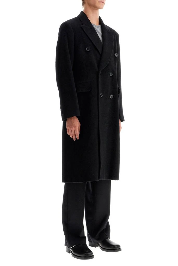 Our Legacy Whale Wool And Mohair Coat 2
