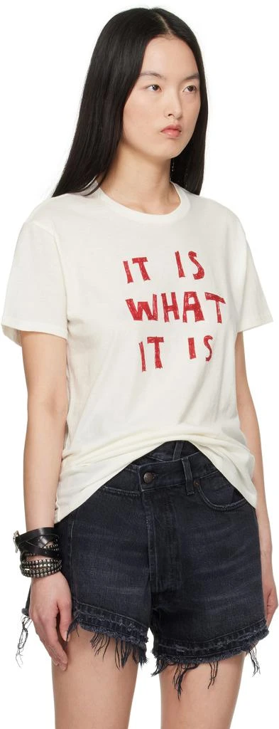 R13 Off-White 'It Is What It Is' Boy T-shirt 2