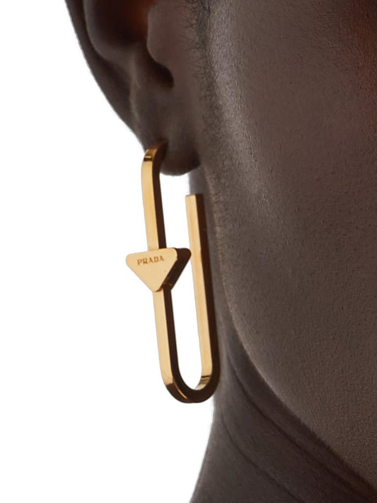 Prada Metal Earrings