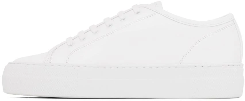 Common Projects White Tournament Super Low Sneakers 3