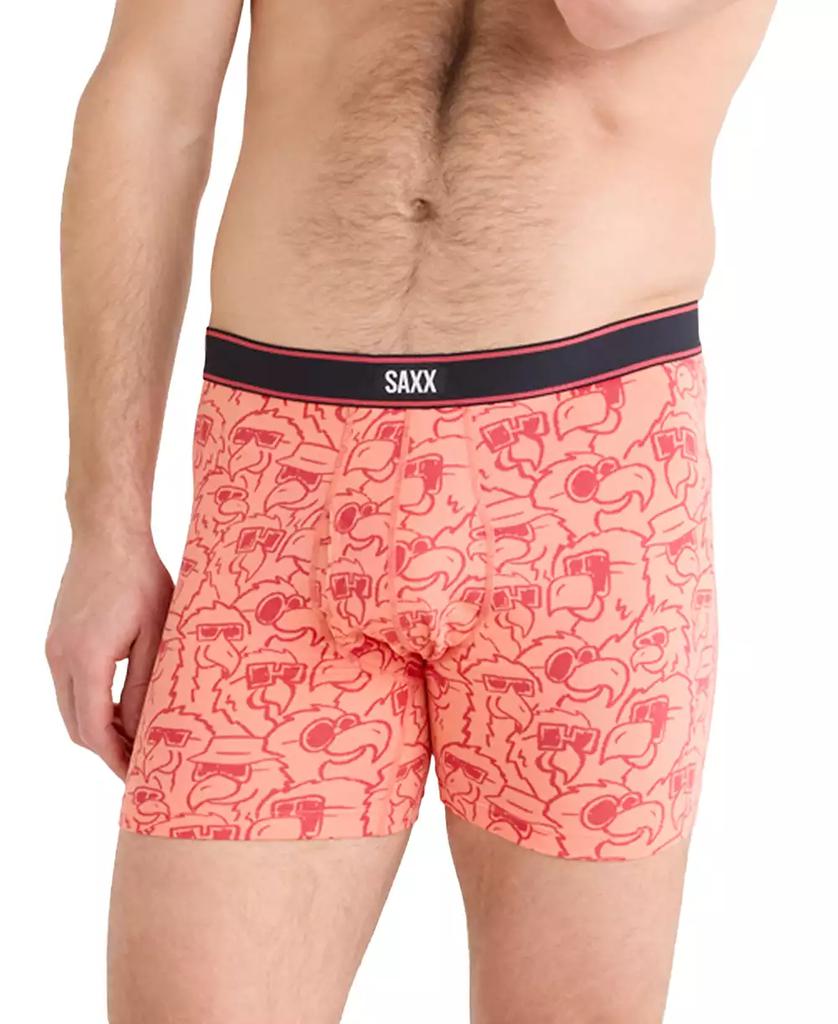 SAXX Men's Daytripper Relaxed-Fit Moisture-Wicking Printed Boxer Briefs