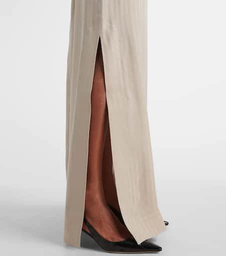 Tom Ford Striped belted shirt dress 6