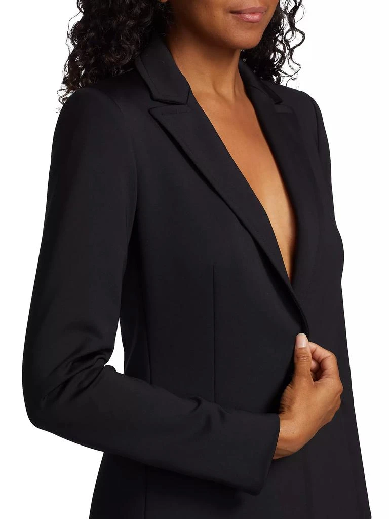 Alice + Olivia Breann Long Fitted Blazer 6