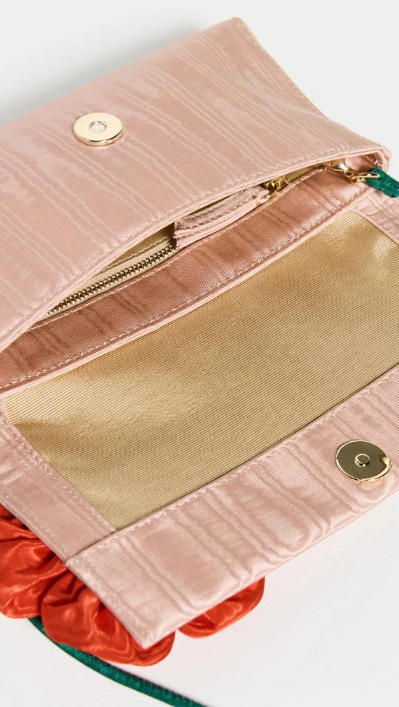 Loeffler Randall Charlee Flap Clutch W/ Flower 5