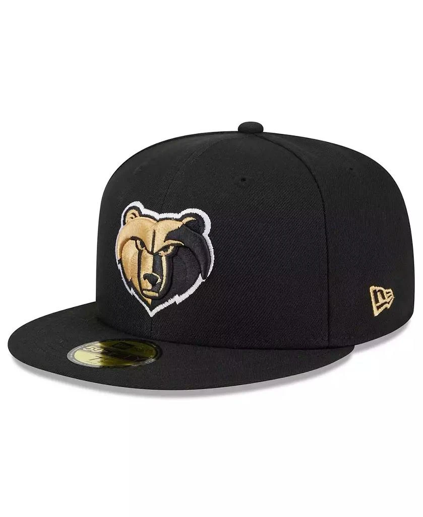 New Era Men's Black Memphis Grizzlies 2023/24 City Edition Alternate 59FIFTY Fitted Hat 3