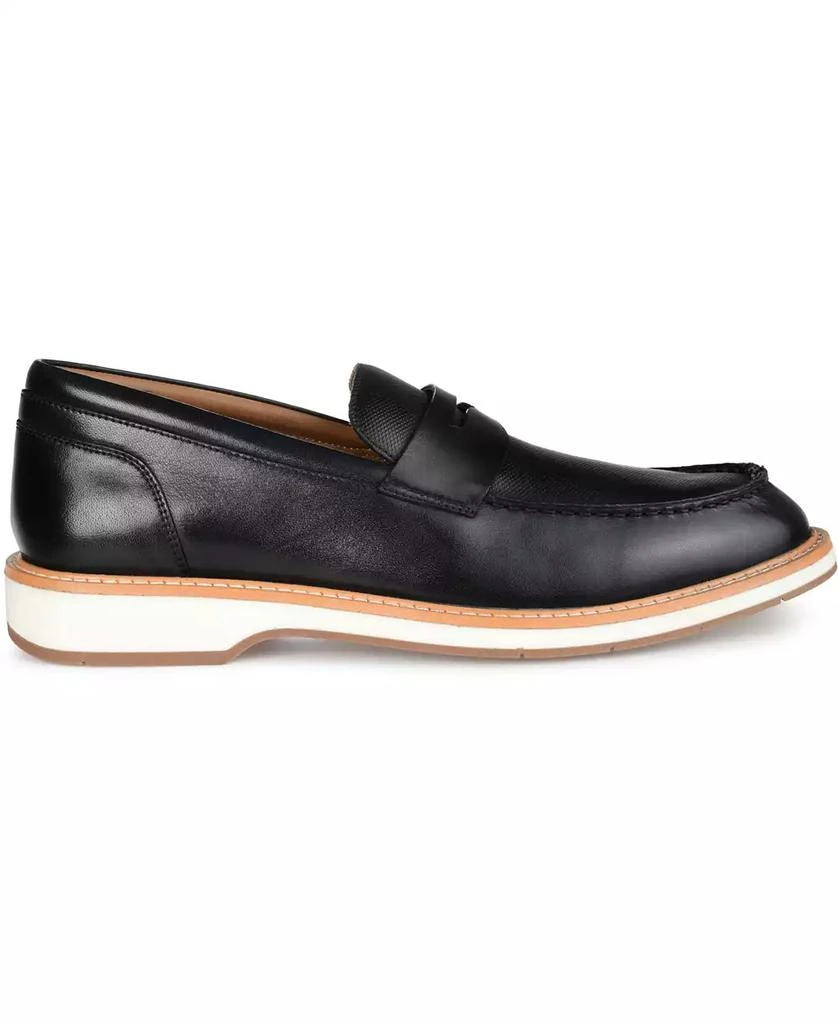 Thomas & Vine Men's Watkins Wide Width Embossed Penny Loafer Shoe 2