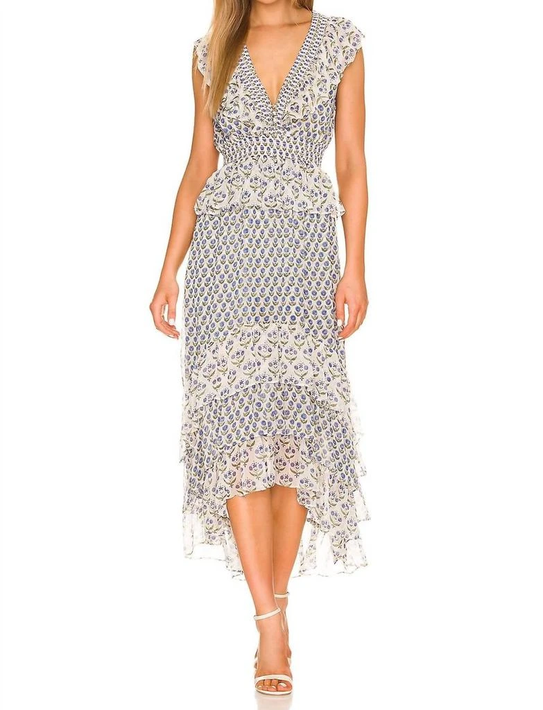MISA Ingrid Dress In Pura Vida Floral Mix 4