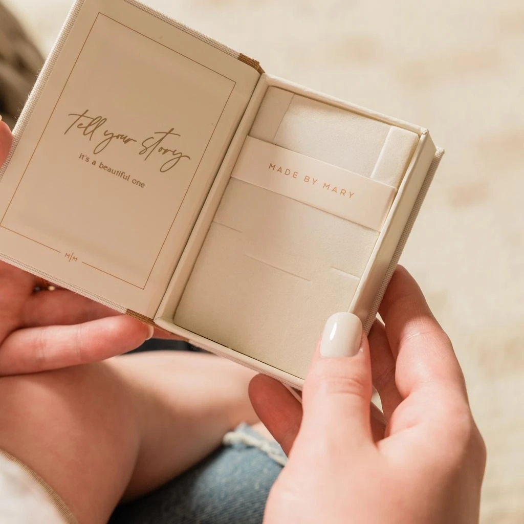 Made By Mary Pink CZ Heart Charm Necklace 2