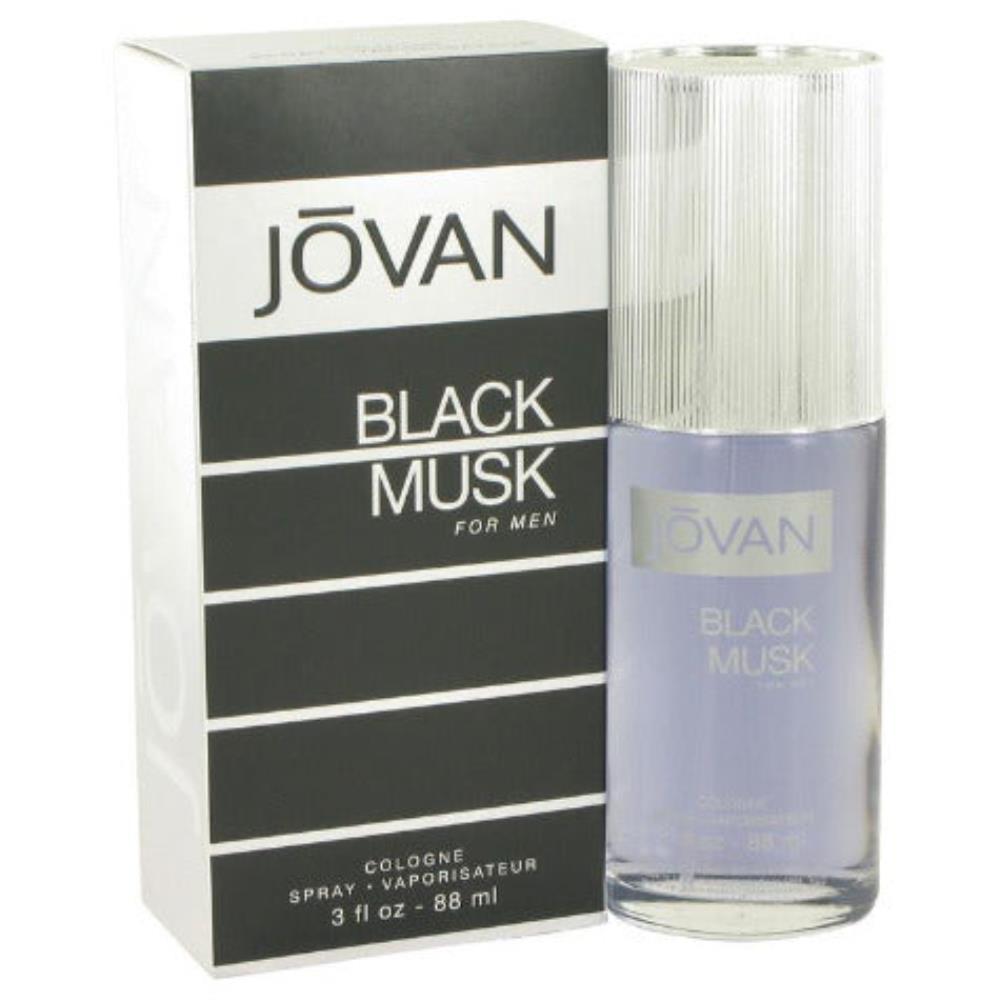 JOVAN Black Musk Cologne  Men's Cologne 3.0 Oz