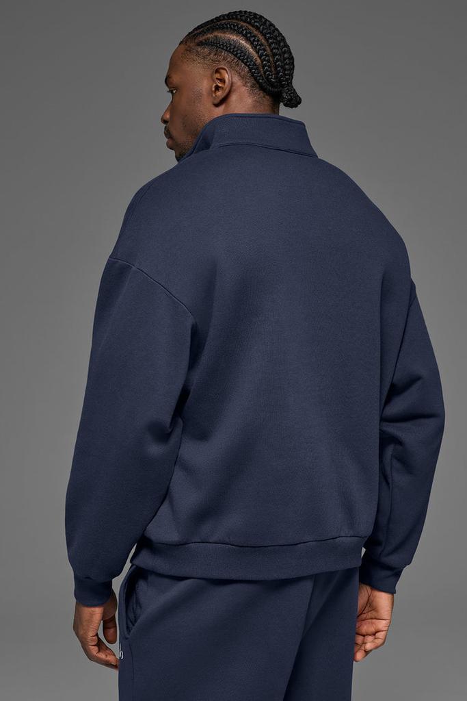 Alo Accolade 1/4 Zip Pullover - Winter Frost - Polo Shirts - Free