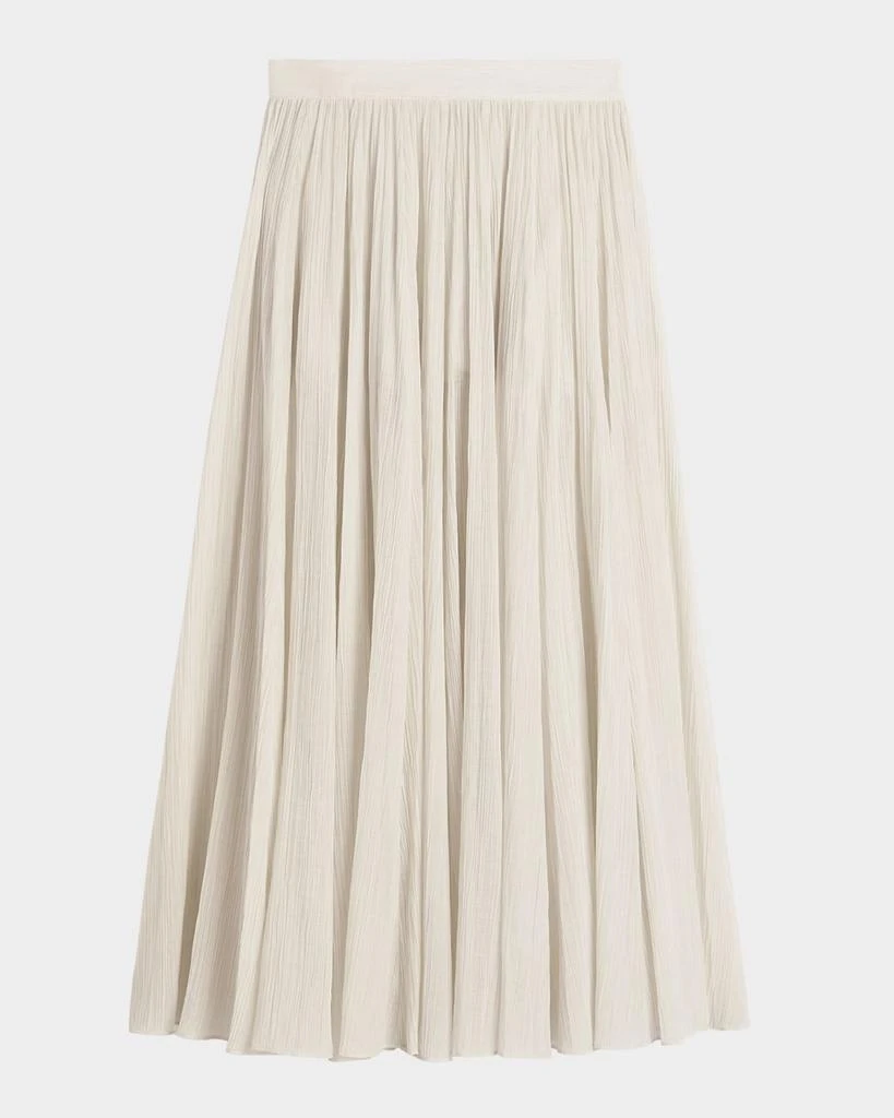 Totême Crinkled Plisse Maxi Skirt 1