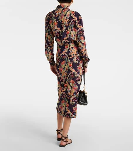 ETRO Paisley shirt dress 3