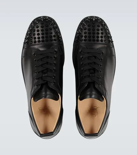 Christian Louboutin Louis Junior Spikes leather sneakers 4