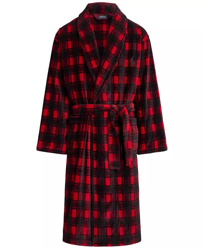 Ralph Lauren Men's Microfiber Plush Robe 1