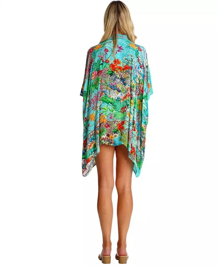La Moda Clothing Women
s Mini Kaftan Dress 2