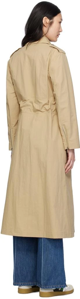 A.P.C. Beige Natacha Ramsay-Levi Edition Madame Recamier Trench Coat 3