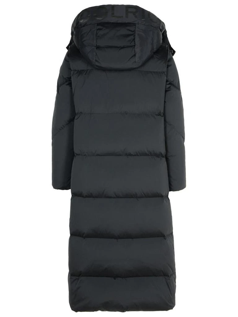 Woolrich Woolrich Black Nylon Aurora Long Jacket 3
