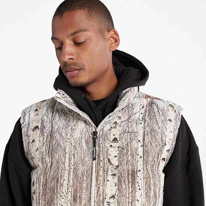 Timberland Graphic Gilet for Men in Beige 5