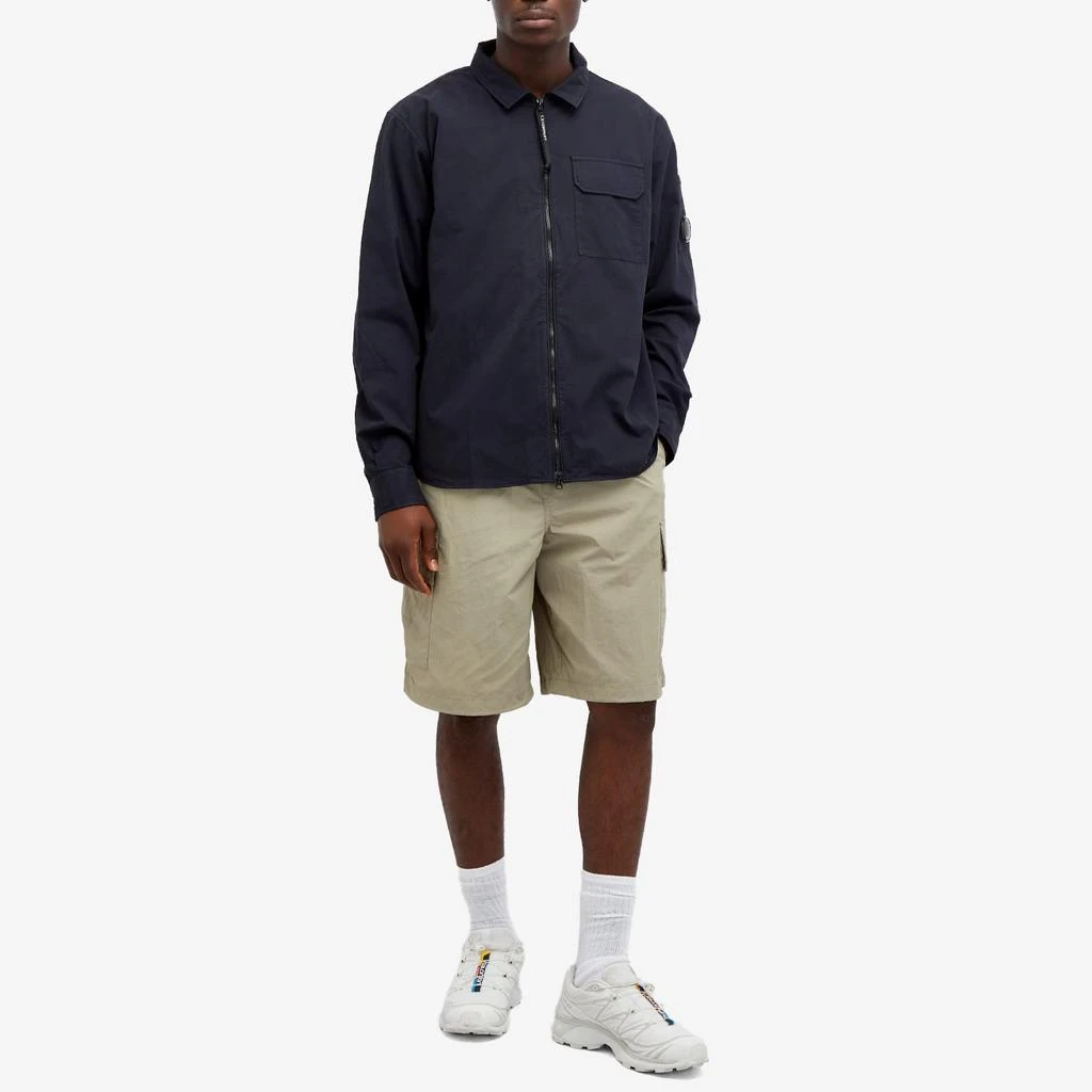 C.P. Company C.P. Company Gabardine Zipped Shirt 4