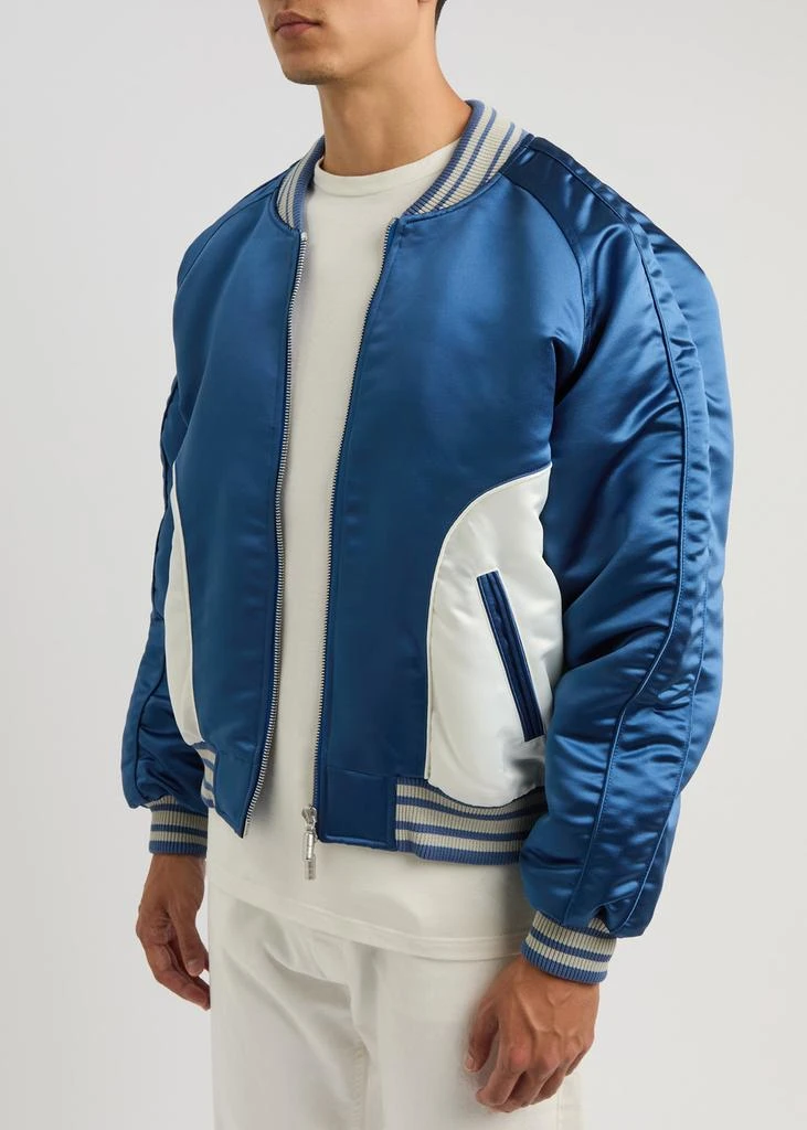 Rhude Chamonix Ski Souvenir satin bomber jacket 2