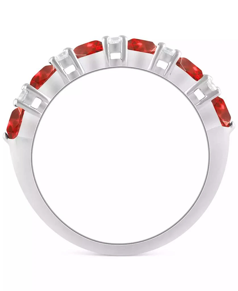 Macy
s Sapphire (1-1/2 ct. t.w.) 
Diamond (1/3 ct. t.w.) Stacking Band in 14k White Gold (Also in Emerald 
Ruby) 3