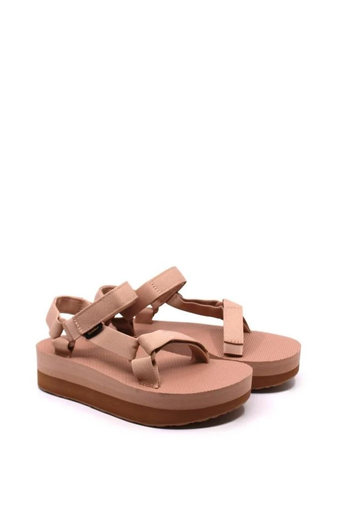 Teva Women's Flatform Universal Sandal In Maple Sugar/lion 1